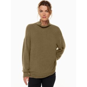Aritzia Khaki Turtleneck Sweater